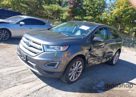 2017 Ford Edge Titanium z USA, uszkodzony, nr VIN 2FMPK4K96HBC42339